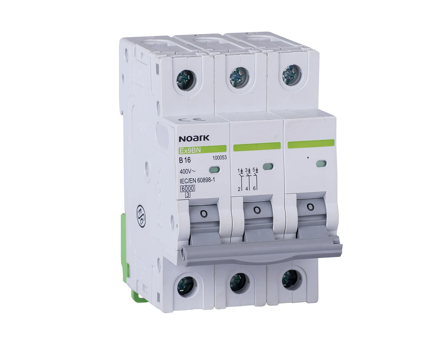 Siguranta automata 16A 3P Curba D 6kA - Noark Ex9BN 100233