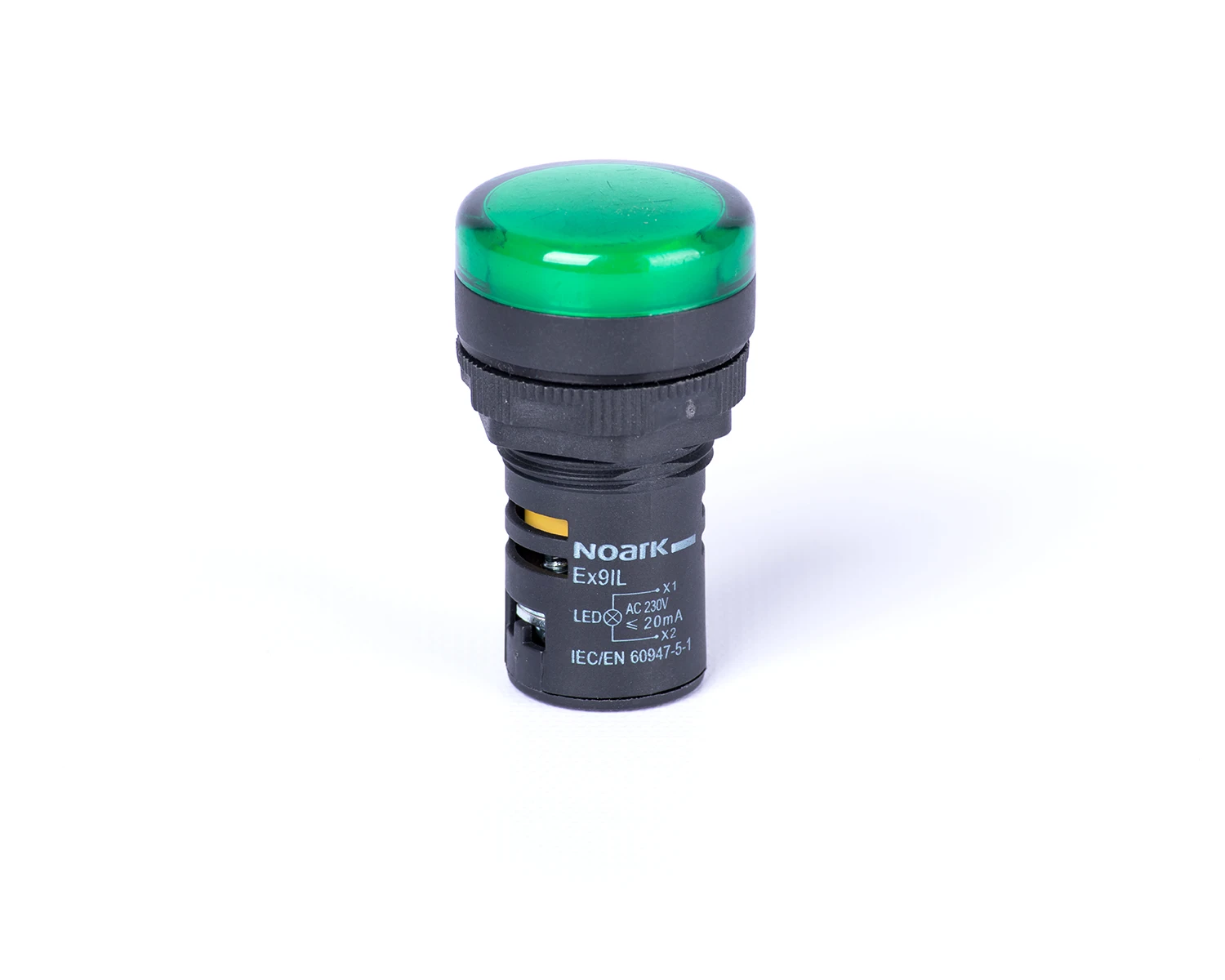 Lampa semnalizare cu montaj pe uşa capişon inalt rezistiv verde 48V AC/DC Ex9IL 2R g 48V AC/DC - Noark - 105474