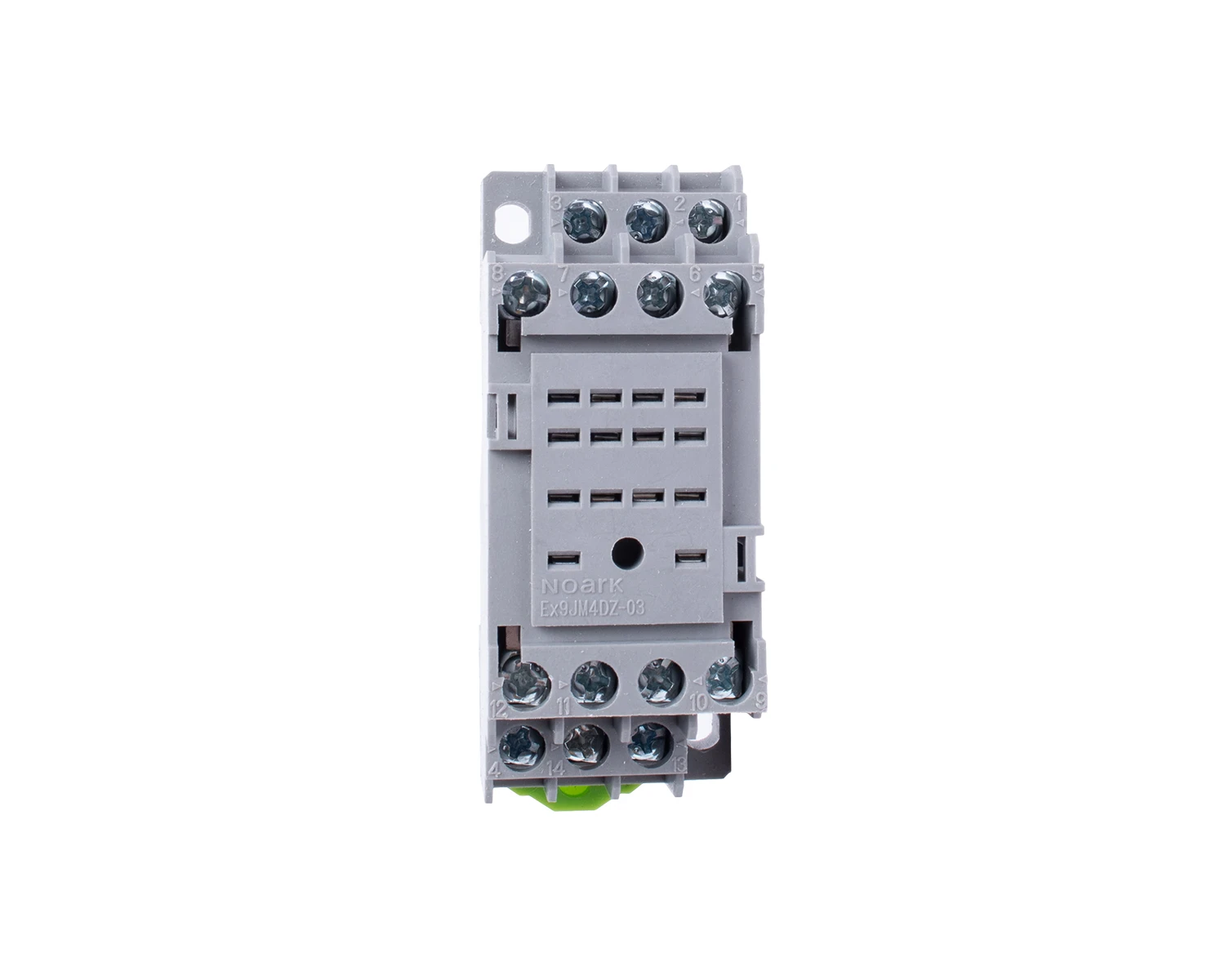 Soclu pentru mini releu plug-in 3 a, 4 contacte - noark - ex9jm4dz-03 - 110326