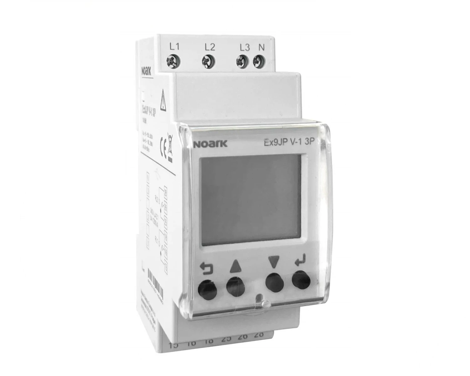 Releu de monitorizare a tensiunii in 3P cu afisaj LCD Ex9JP V-1 3P - Noark - 114568