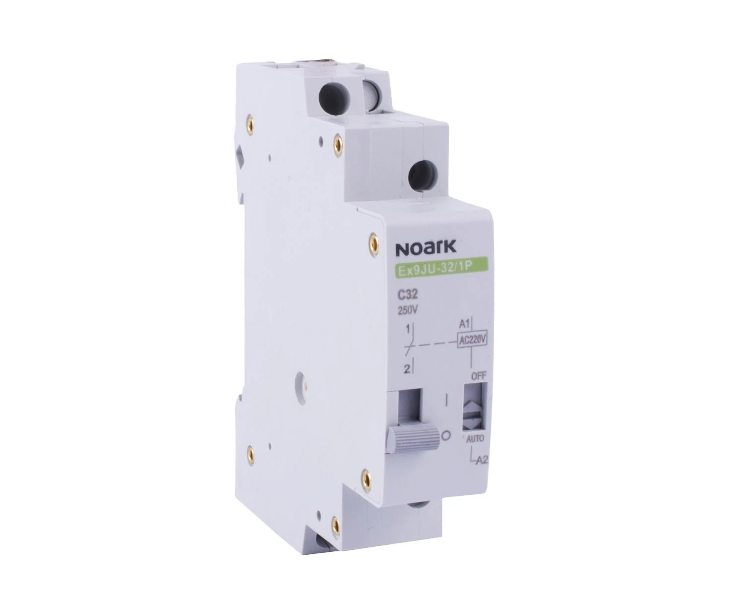 Releu pac cu pas - teleruptor - impuls 16a, 1 pol, bobina 220v ac, ex9ju-16 - noark - 110260