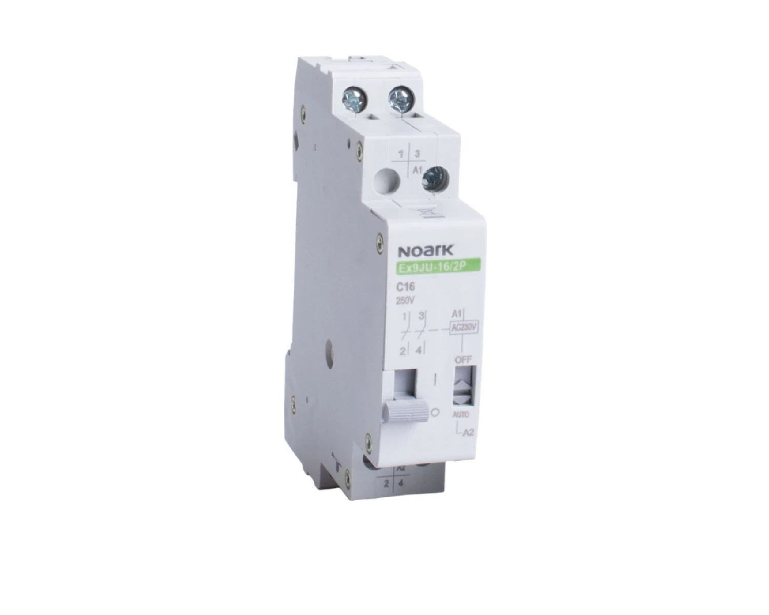 Releu pac cu pas - teleruptor - impuls 32a, 2 poli, bobina 24v ac, ex9ju-32 - noark - 110273