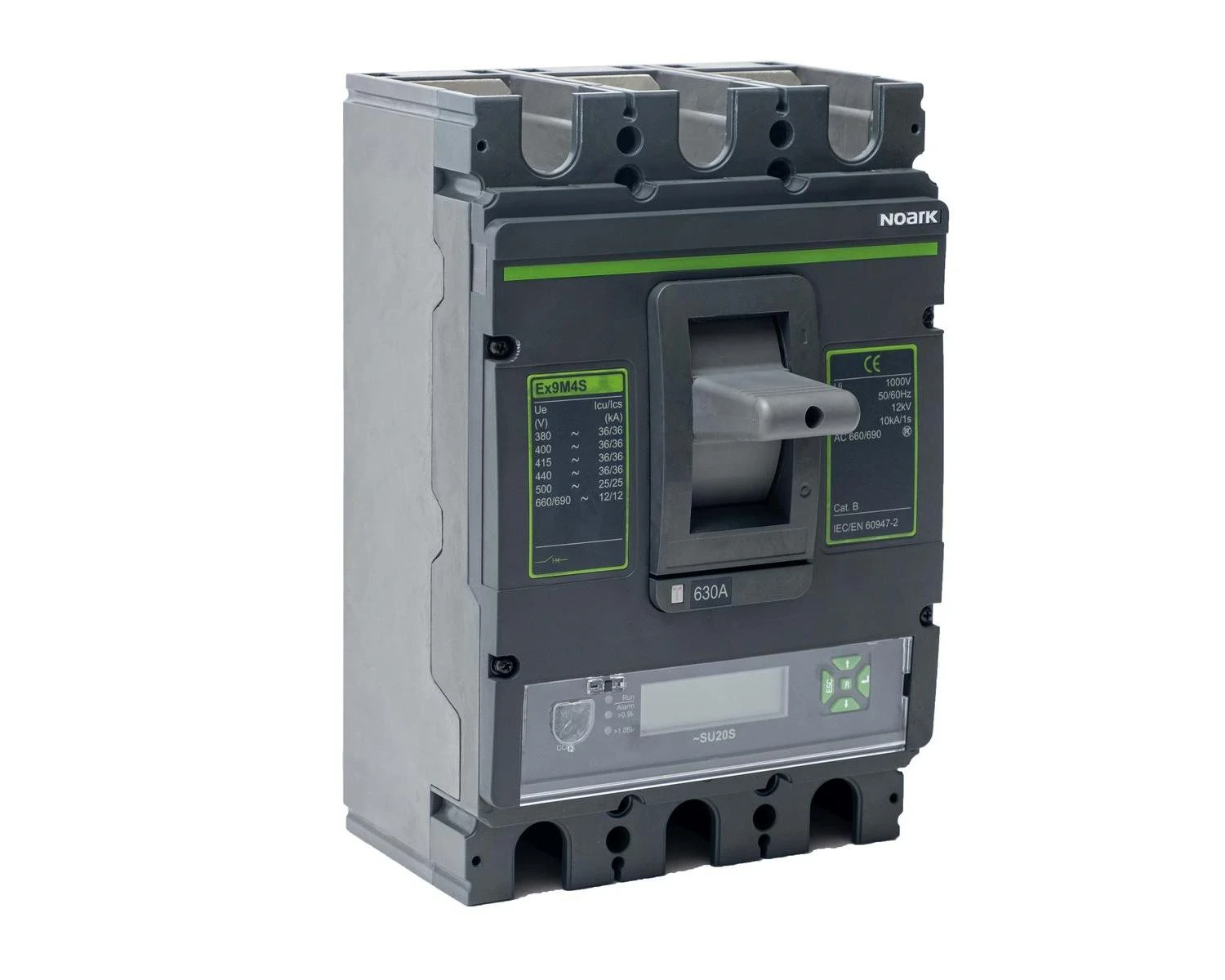 Intrerupator USOL 100A AC 3P 70kA Unitate de declansare electronica LCD SU20S  cadru M2  - Noark Ex9M2Q 111299