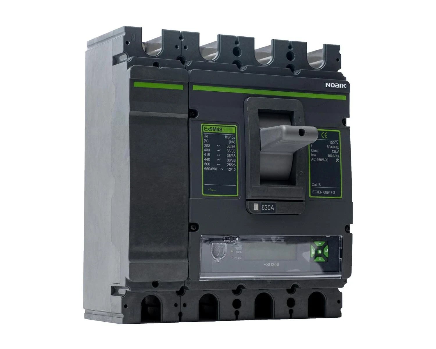 Intrerupator USOL 160A AC 4P 100kA Unitate de declansare electronica LCD SU20S  cadru M2  - Noark Ex9M2H 111315