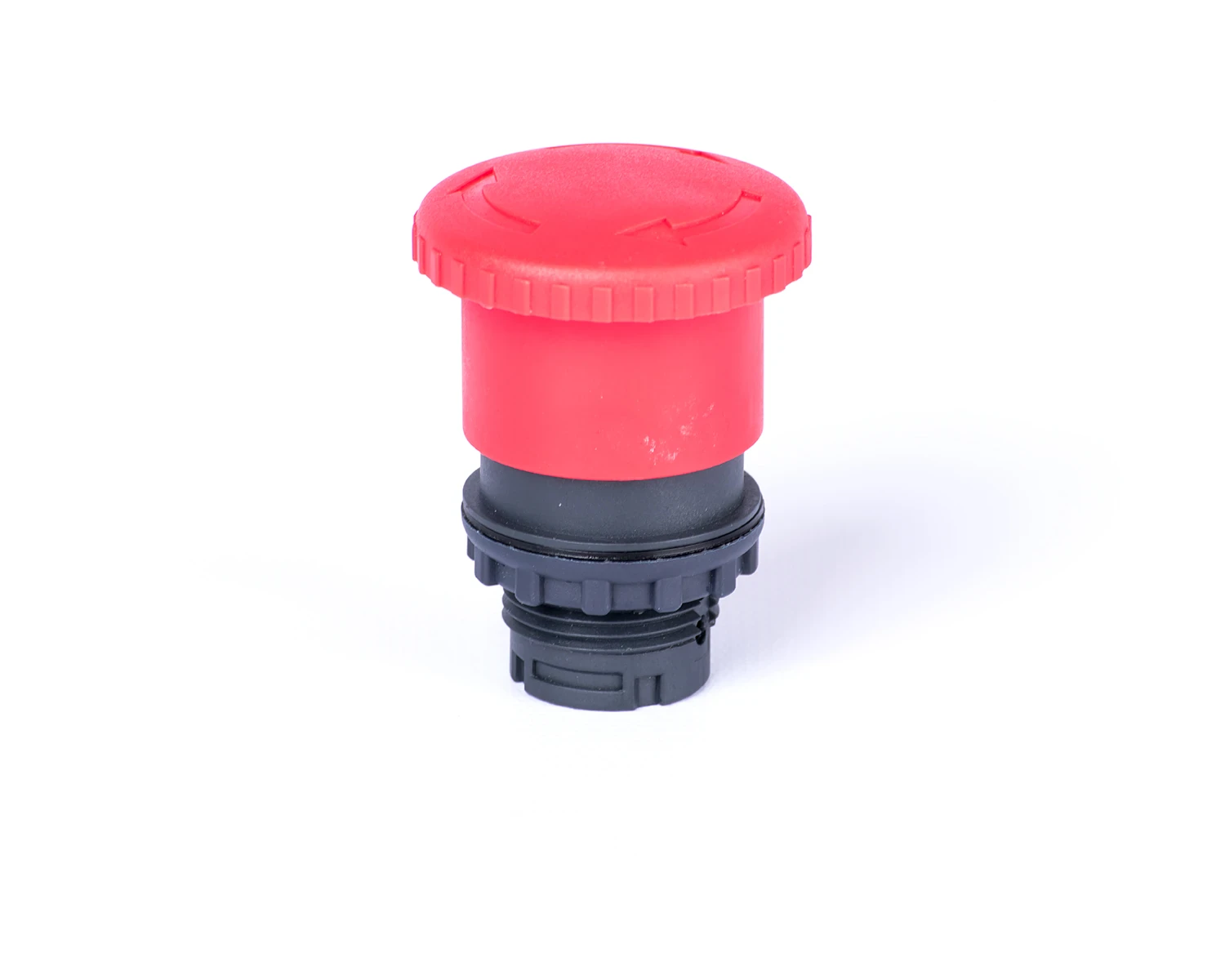 Buton ciuperca oprire de urgenţa, 40 mm, cu reţinere, roşu ex9p1 h r - noark - 105656