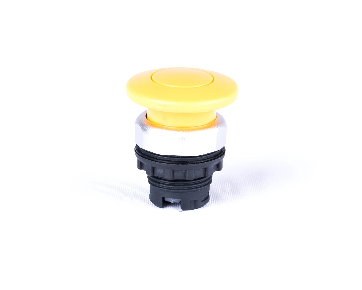 Buton ciuperca, 40 mm, cu revenire, galben ex9p1 m y - noark - 105638