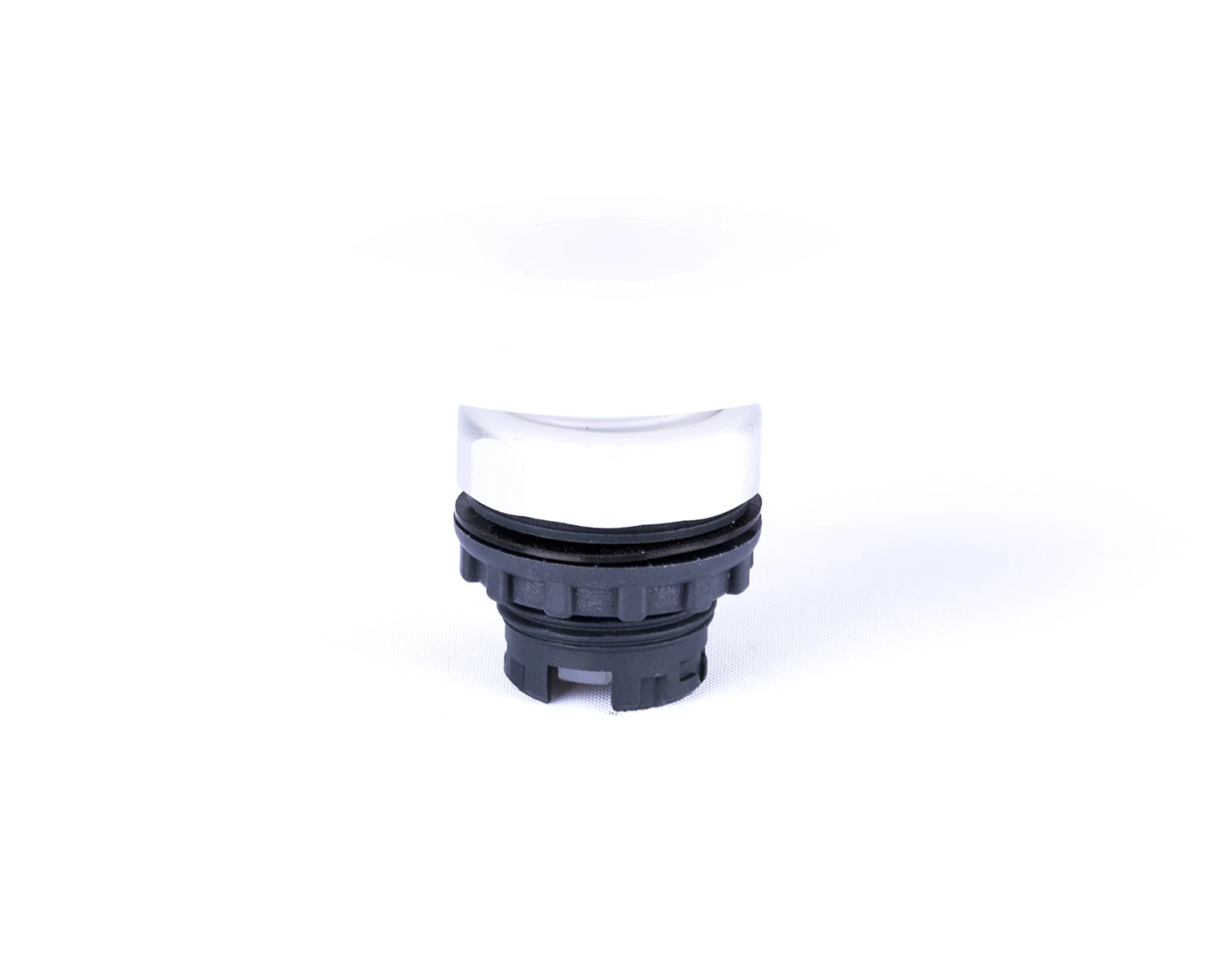 Buton ciuperca, 60 mm, cu revenire, cu indicator luminos, alb ex9p1 m6i w - noark - 105651