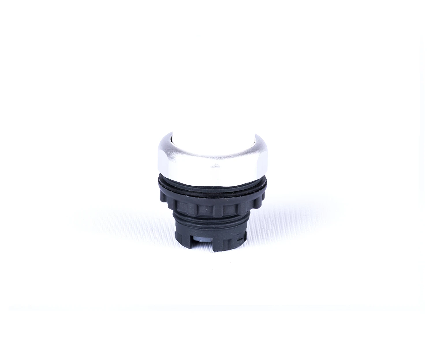 Buton inalt, cu revenire, fara inscripţionare, alb ex9p1 r w - noark - 105623