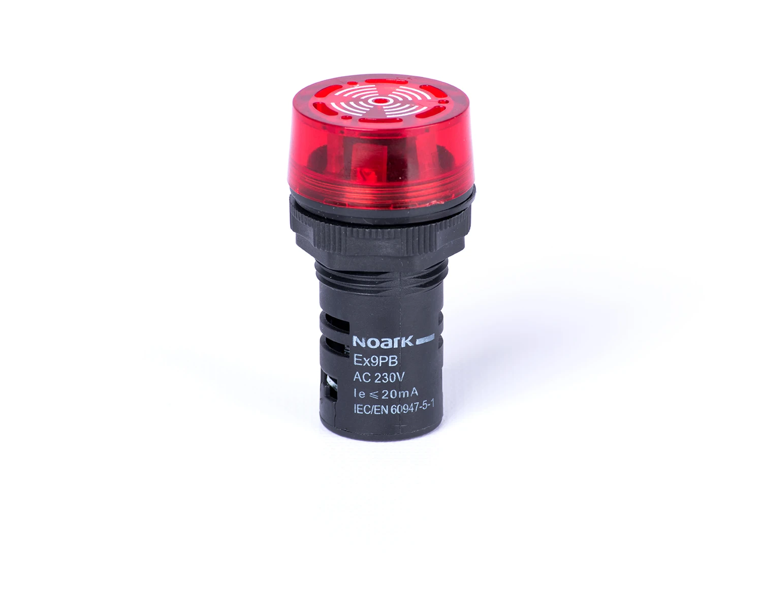 Indicator acustic cu montaj pe uşa continuu iluminat roşu 400V AC Ex9PB L r 400V AC - Noark - 105724