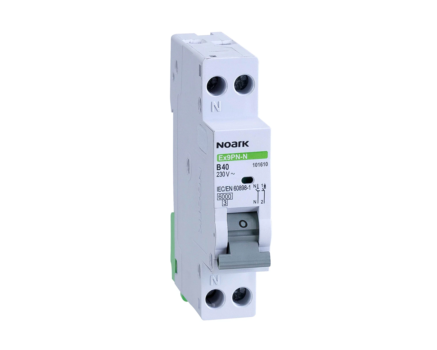 Siguranta automata 16A 1P+N Curba C 6kA - Noark Ex9PN-N 101617