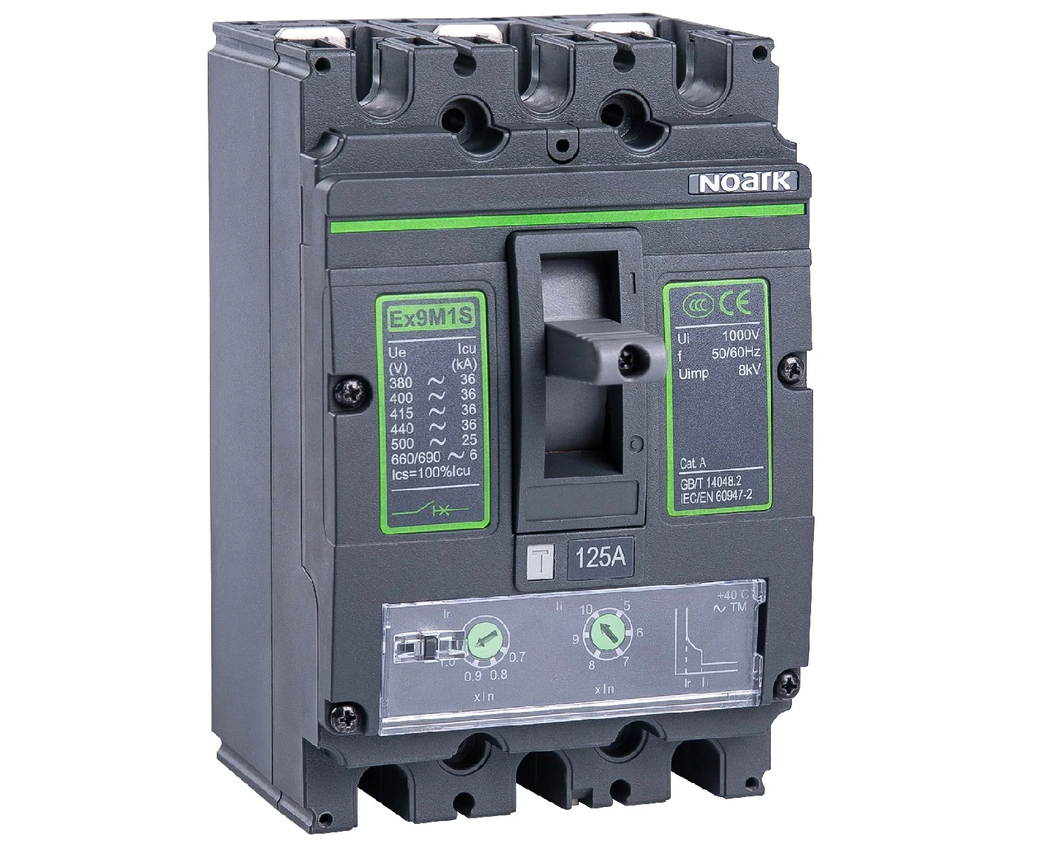 Intrerupator USOL 80A AC 3P 50kA cadru M1  - Noark Ex9M1N TM 111820