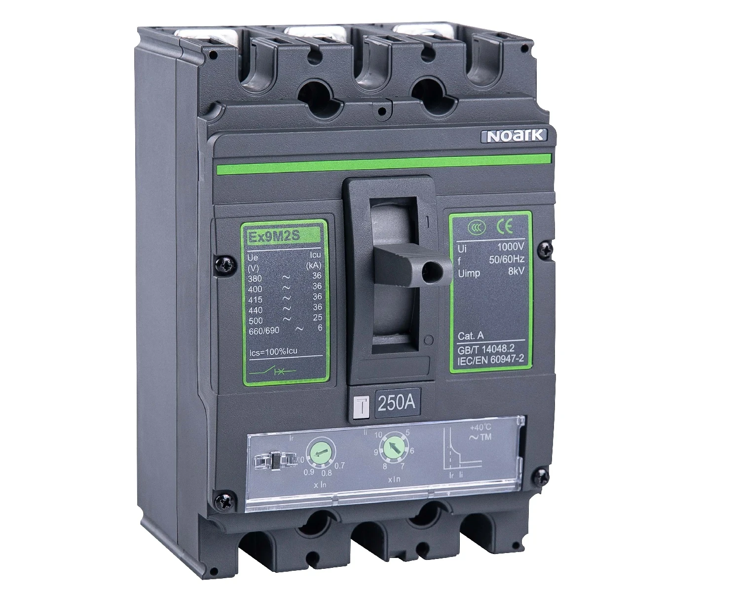 Intrerupator USOL 225A AC 3P 50kA cadru M2  - Noark Ex9M2N TM 111917