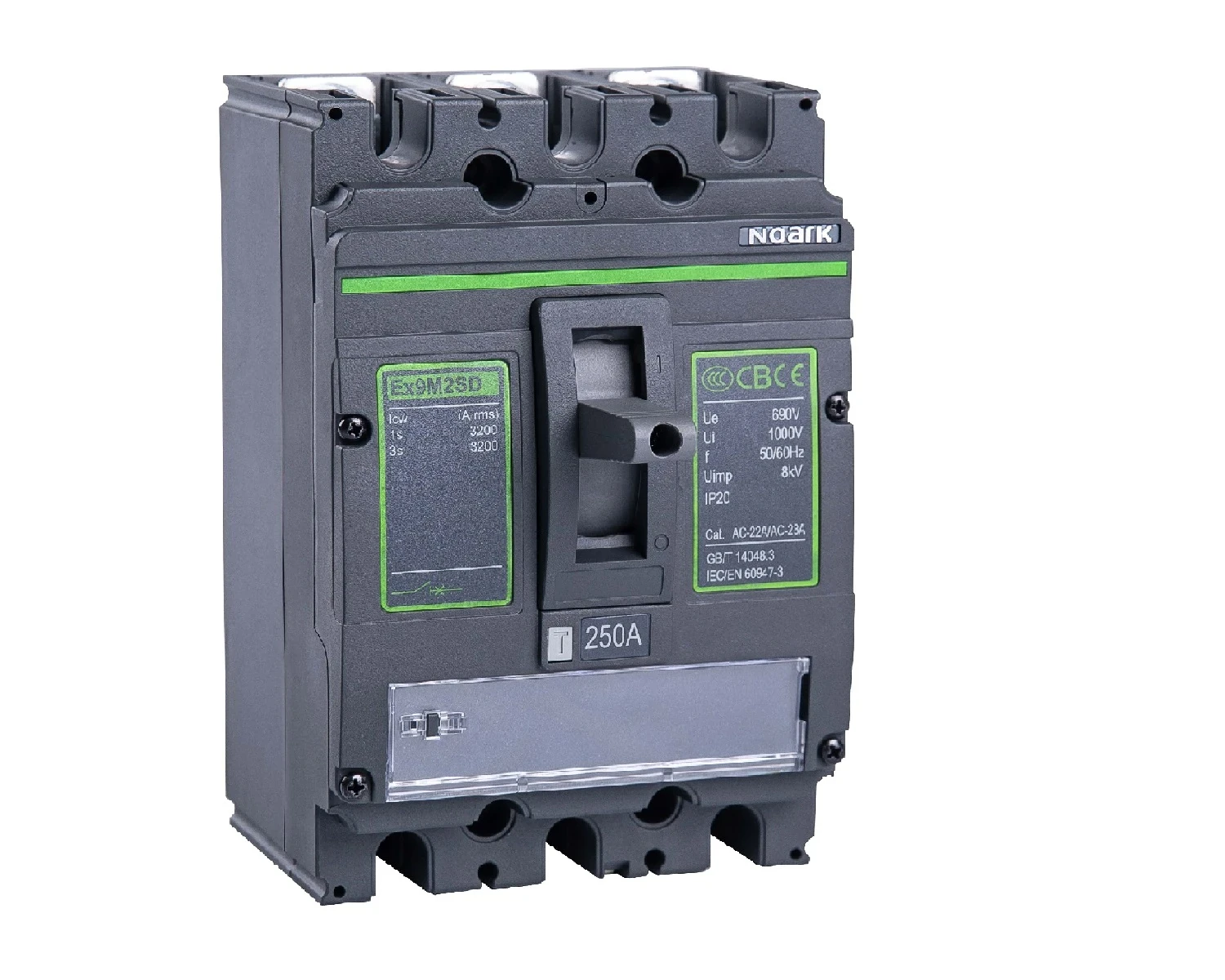 Separator de sarcina 160A, AC, 3P, cadru M1  - Noark Ex9M1SD 112797