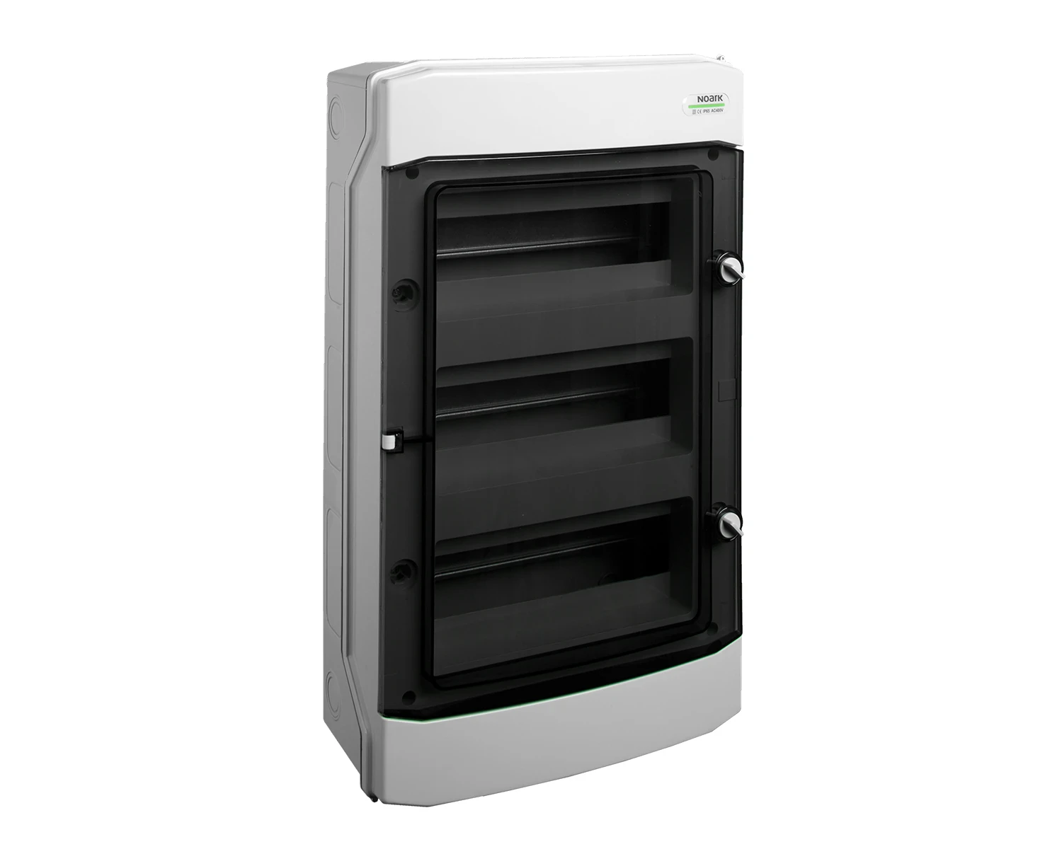 Tablou sigurante din plastic, montaj aparent, ip65, 4 randuri, (4x12 module) - phs 48t - noark, 110814