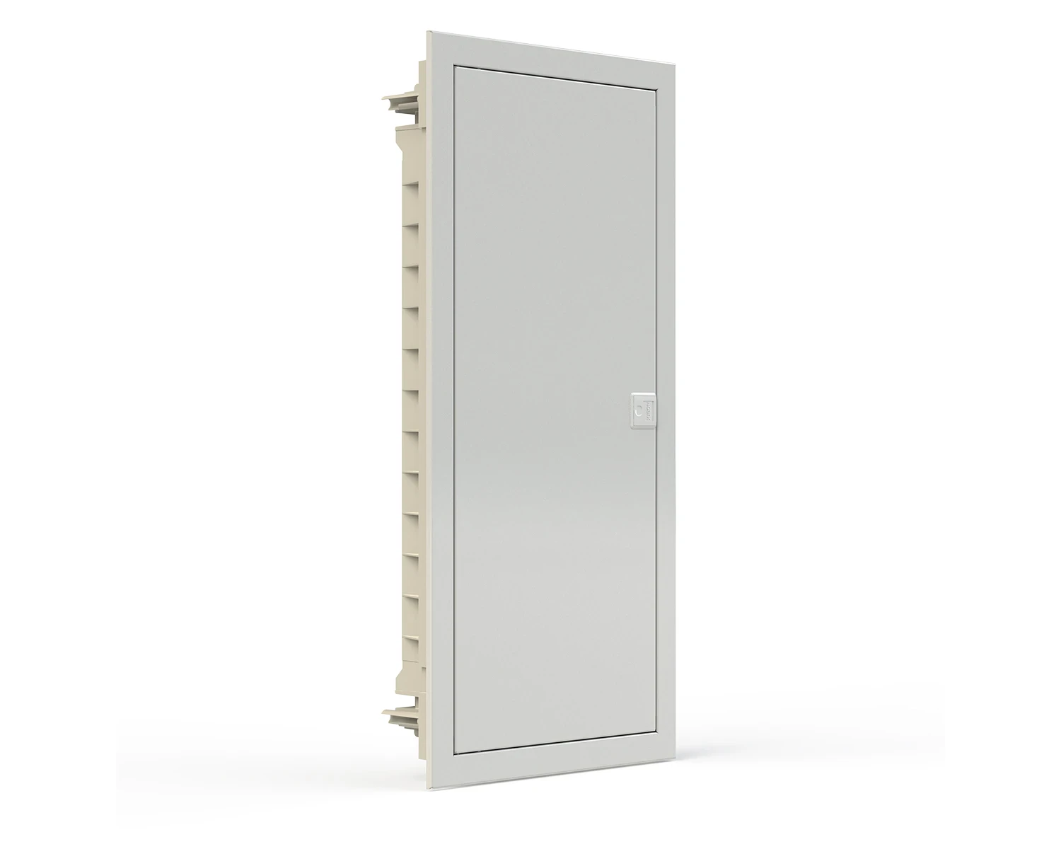 Tablou sigurante cu usa alba din tabla, montaj incastrat, ip40, 4 randuri, (48 module) - pmf 48 - noark, 107104