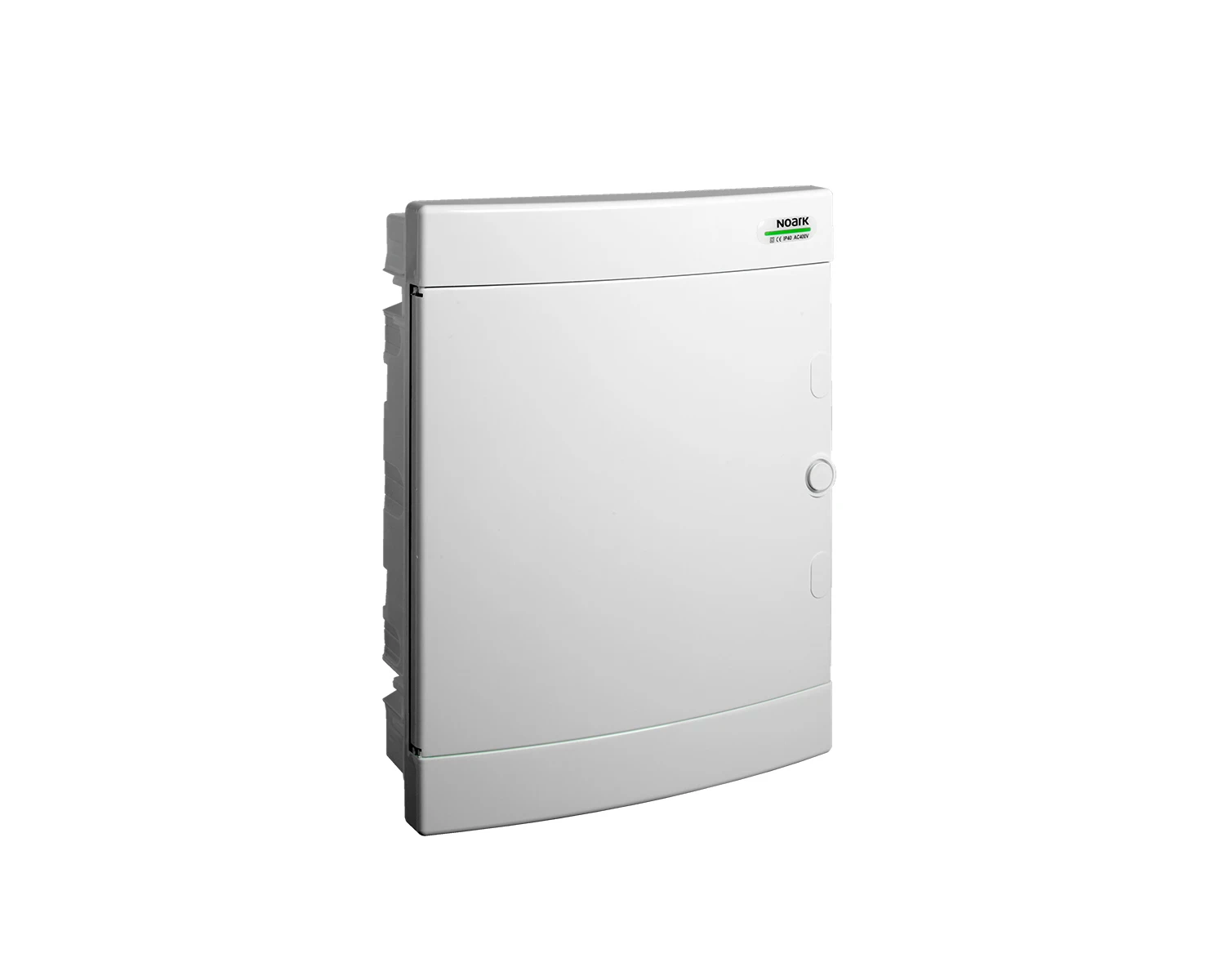 Tablou sigurante din plastic, montaj incastrat, usa alba, IP40, 2 randuri, (2x12 module) - PNF 24W - Noark, 101520