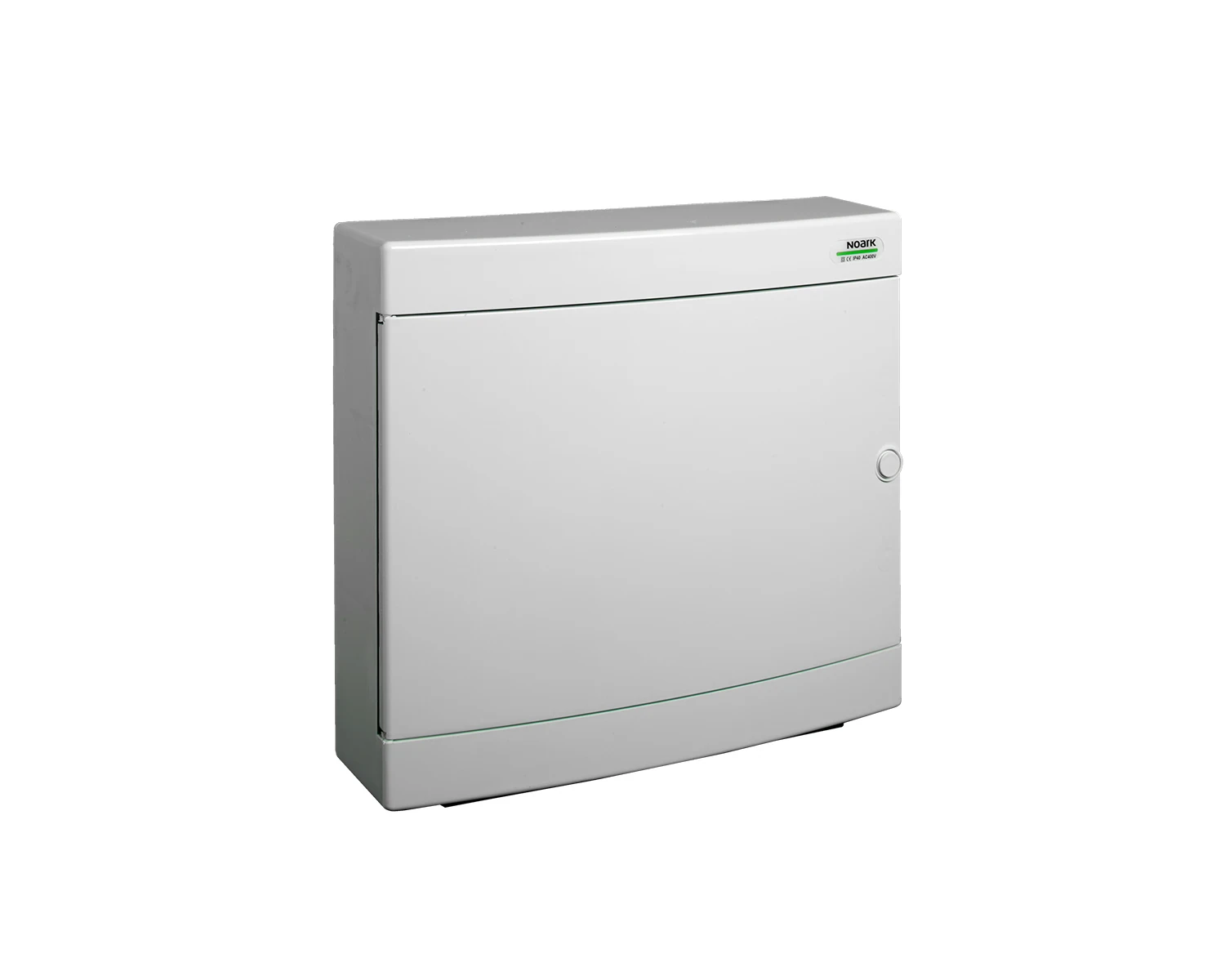 Tablou sigurante din plastic, montaj aparent, usa alba, IP40, 2 randuri, (2x18 module) - PNS 2x18W - Noark, 101508