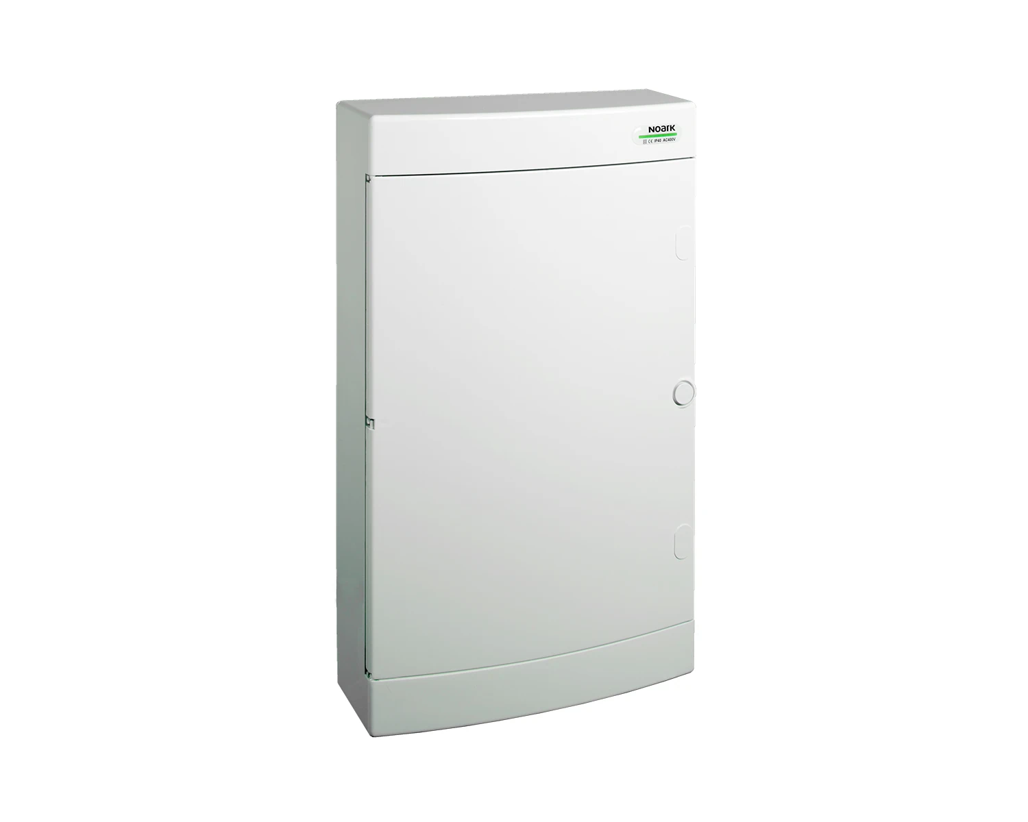 Tablou sigurante din plastic, montaj aparent, usa alba, IP40, 3 randuri, (3x18 module) - PNS 3x18W - Noark, 106197