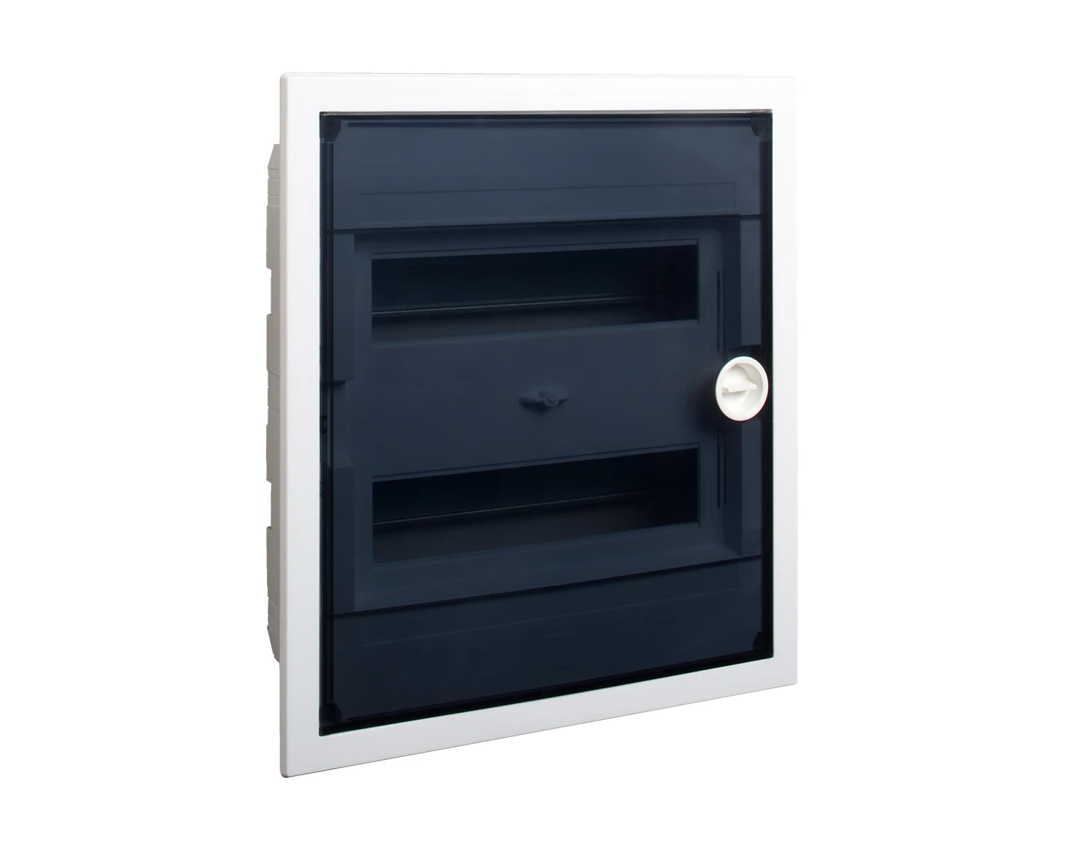 Tablou sigurante din plastic, usa plata trasparenta, montaj incastrat , ip40, 3 randuri, (3x12 module) - pxf 36t - noark, 101531