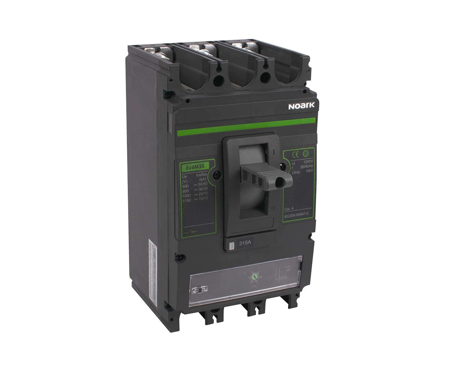 Intrerupator USOL 180A AC 3P 50kA cadru M2 pentru protectia motorului  - Noark Ex9M2N M 115767
