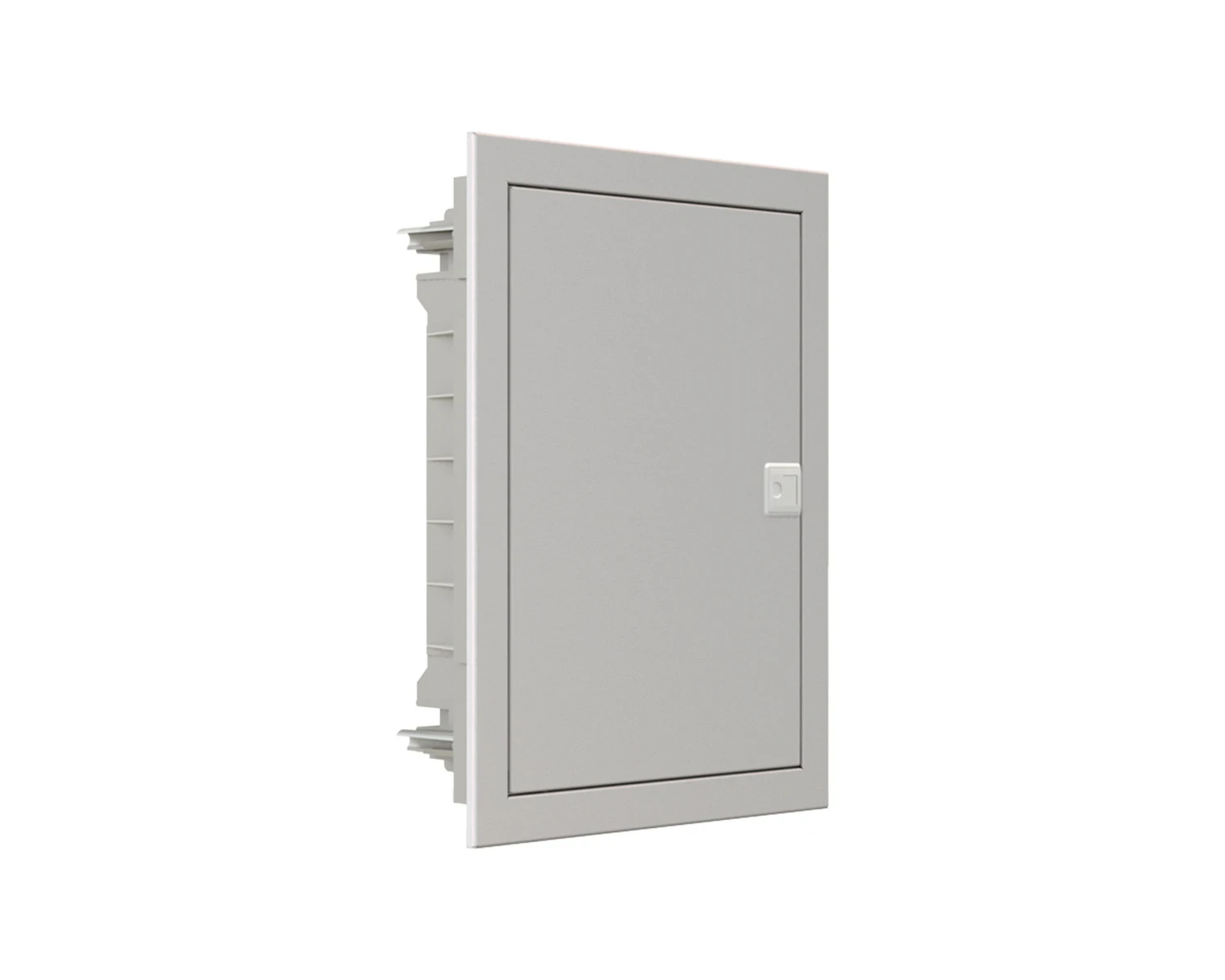 Cofret de distributie pentru dispozitive multimedia, incastrata, usa alba din plastic, 2 randuri PMF-MM 24 PW - Noark, 111144